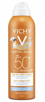 VICHY Ideal Soleil Anti-Zand Zonnebrand Spray voor Kinderen SPF50+ - 200ml