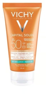 VICHY Idéal Soleil BB Dry Touch Zonnebrand Crème SPF50 - 50 ml - Matteert