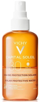 VICHY Idéal Soleil Zonnebrand Water SPF30 - 200ml - Optimale Bruining