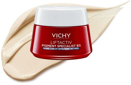 VICHY Liftactiv B3 Tone Corrigerende Nachtcrème met Zuivere Retinol 50 ml