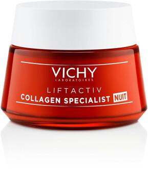 VICHY Liftactiv Collagen Specialist Nachtcreme - 50ml - anti-rimpel & pigmentatie