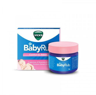 Vicks BabyRub - Zalf - 50g - 6+ Maanden- Vicks voor Baby's