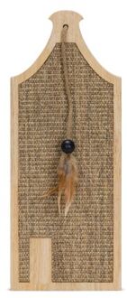 Vicky - Krabplank - Hout - Bruin - 50x20x2 cm