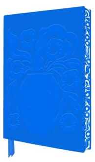 Vicky Yorke: Ziva Blue Vase & Flower Artisan Art Notebook (Flame Tree Journals)