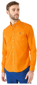 Vicomte A. Shirts Vicomte A. , Orange , Heren - 2Xl,L,M,S