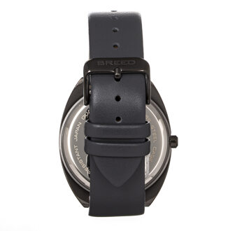 Victor horloge met leren band Grijs