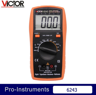 Victor VC6243 Professional Victor Inductance CAPACITANCE LCR Meter Digital Multimeter Resistance Meter Null