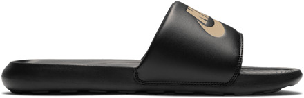 Victori One Badslipper Heren zwart - goud - 42 1/2