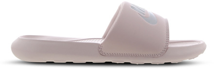 Victori One slipper met logo Lichtroze - 40.5