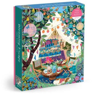 Victoria Ball Blooming Escape 1000 Piece Puzzle -  Galison (ISBN: 9780735388017)