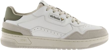 Victoria C80 Sneakers Heren wit - beige - groen - 41