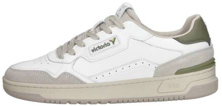 Victoria C80 Sneakers Heren wit - beige - groen - 43