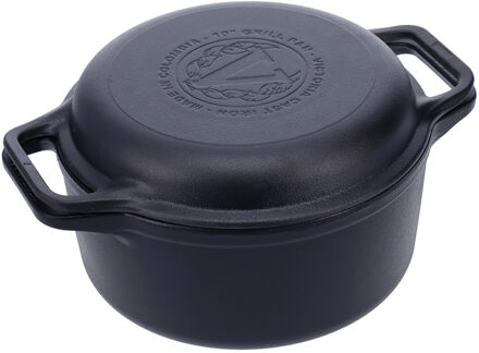 Victoria Combo cooker 26 cm 5,7 liter, Seasoned Bak-/braadpan