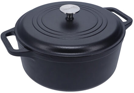 Victoria Dutch Oven, 26 cm 5,7 liter, Seasoned Bak-/braadpan