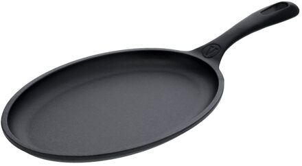Victoria Fajita Skillet 24 x 17,5 cm, Seasoned Bak-/braadpan