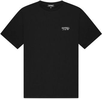 Victorie T-Shirt Heren Zwart/Wit Quotrell , Black , Heren - L,M,S,Xs