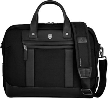 Victorinox Architecture Urban2 Briefcase Ballistic Nylon black schoudertas heren Zwart - H 31 x B 42 x D 13 cm