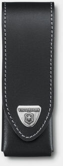 Victorinox Belt Pouch Leather Black Accessoire Zwart - One size