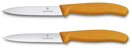 Victorinox Groentemes Glad+kartel Oranje 2 Stuks Op Kaart
