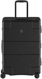 Victorinox Lexicon Framed Series Medium Hardside Case black Harde Koffer Zwart - H 68 x B 46 x D 28