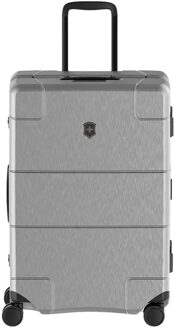 Victorinox Lexicon Framed Series Medium Hardside Case silver Harde Koffer Zilver - H 68 x B 46 x D 28