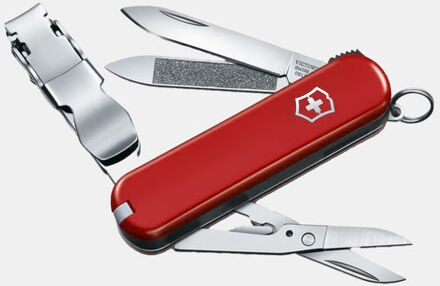 Victorinox Nailclip 580 Zakmes Rood/Zilver - .
