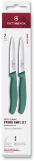 Victorinox Schilmesje glad+kartel groen 10cm