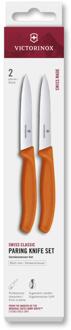 Victorinox Schilmesje glad+kartel oranje 10cm