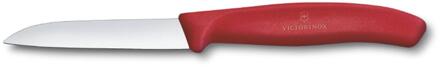 Victorinox Schilmesje rvs/rood glad 8cm