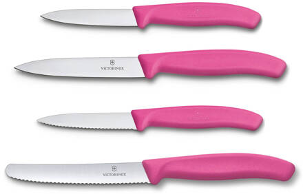 Victorinox Swiss Classic Keukenset - 4-delig - Roze - RVS