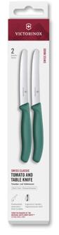Victorinox Tomatenmes 2st groen kartel rood