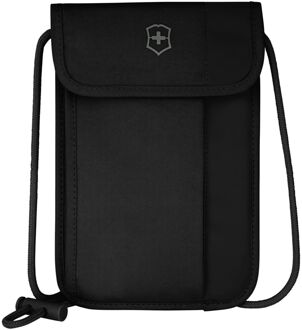 Victorinox Travel Essentials Security Neck Pouch black damestas Zwart - H 22 x B 14 x D 1 cm