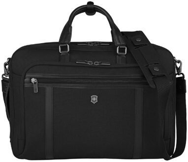 Victorinox Werks Professional Cordura 2-Way Carry Laptop Bag black Zwart - H 32 x B 45 x D 18