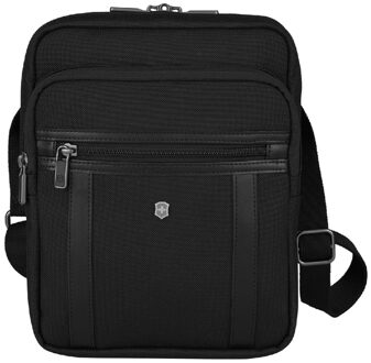 Victorinox Werks Professional Corduro crossbodytas met tabletvak Zwart - 1 maat