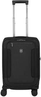 Victorinox Werks Traveler 7.0 Frequent Flyer Carry-On black zachte koffer Zwart - H 55 x B 35 x D 23 cm