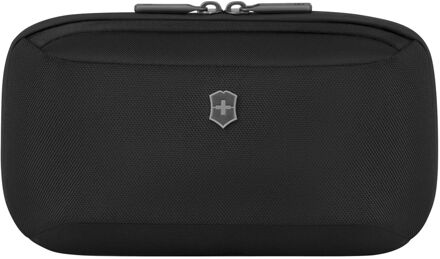Victorinox Werks Traveler 7.0 Toiletry Bag black toilettas Zwart - H 14 x B 26 x D 11 cm