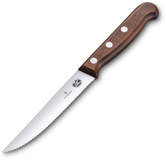 Victorinox Wood steakmessenset - 2-delig - 12cm - kartel - rvs|esdoorn Bruin