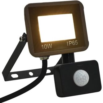 vidaXL Aluminium - Spotlight Met Sensor Led 10 W Warmwit - Tls149623