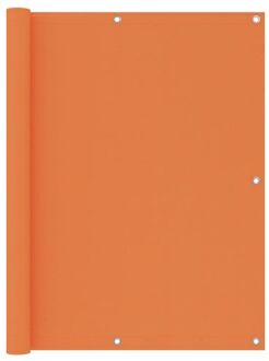 vidaXL Balkonscherm 120x600 cm oxford stof oranje