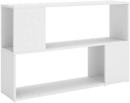 vidaXL Boekenkast 100x24x63 cm bewerkt hout wit