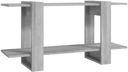 vidaXL Boekenkast 100x30x51 cm bewerkt hout grijs sonoma eikenkleurig