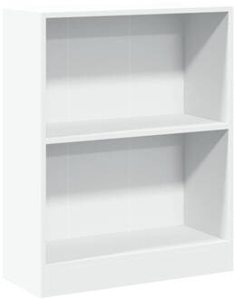 vidaXL Boekenkast 60x24x74,5 cm bewerkt hout wit