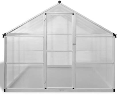 vidaXL Broeikas - Dubbelwandig polycarbonaat - 12 m²