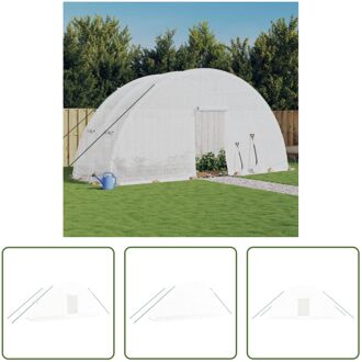 vidaXL Broeikas EasySave - 6 x 2 x 2.85 m - polyethyleen - gegalvaniseerd staal