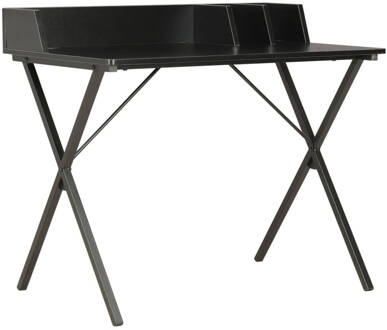 vidaXL Bureau 80x50x84 cm zwart