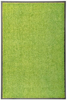 vidaXL Deurmat wasbaar 60x90 cm groen