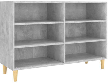 vidaXL Dressoir 103,5x35x70 cm spaanplaat betongrijs