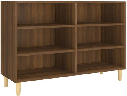 vidaXL Dressoir 103,5x35x70 cm spaanplaat bruineikenkleurig