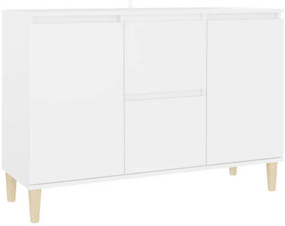 vidaXL Dressoir 103,5x35x70 cm spaanplaat wit