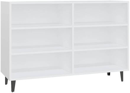 vidaXL Dressoir 103,5x35x70 cm spaanplaat wit